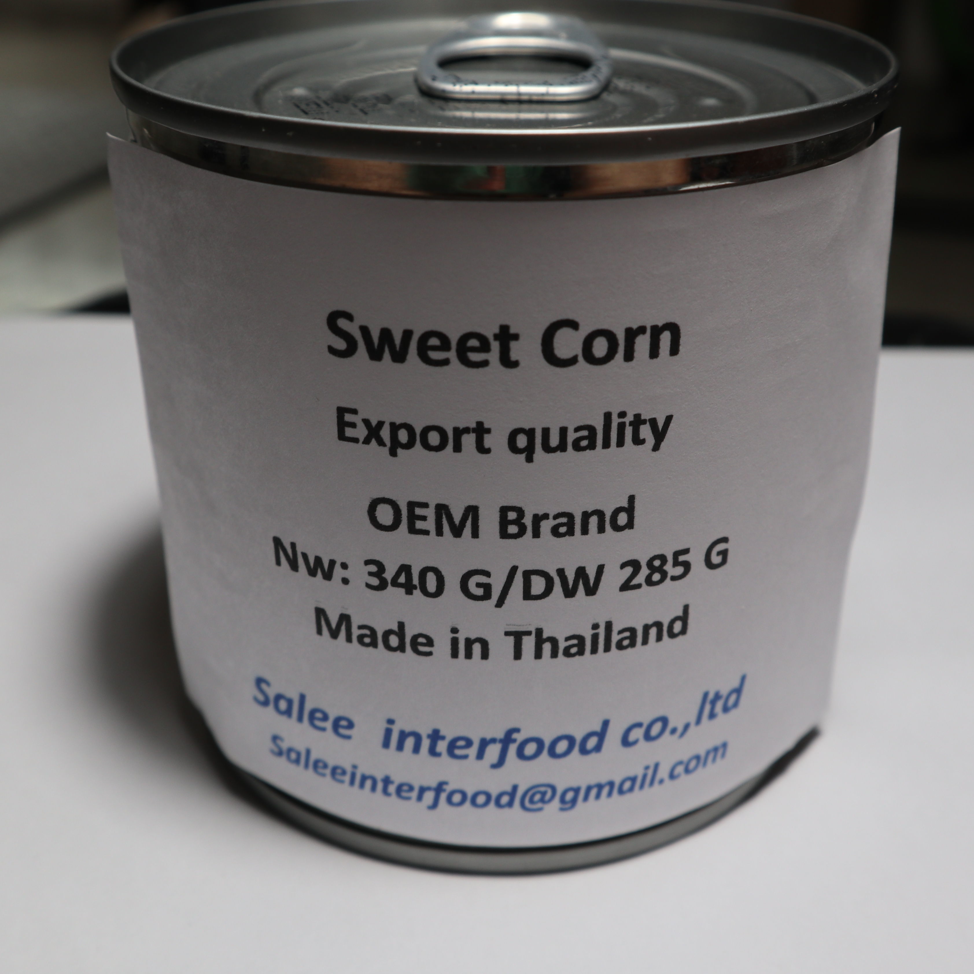 Sweet corn export quality from thailand