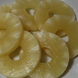 CANNED PINEAPPLE SLICES IN LIGHT SYRUP FROM THAILAND